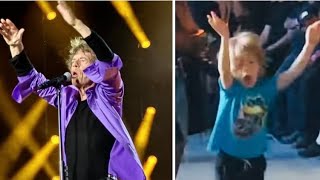 Mick Jagger’s Son Imitates Him Backstage [upl. by Frederik15]