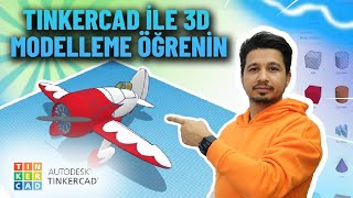 30 dkda TinkerCAD ile 3D Modelleme Öğren Ücretsiz Online 3 Boyutlu Tasarım Yazılımı [upl. by Eri]