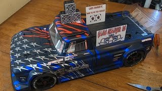 Arrma V2 infraction GCRC build EMP motor mount installation and products [upl. by Miett]