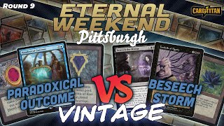 MTG Vintage  Paradoxical Outcome vs Beseech Storm  Eternal Weekend Pittsburgh  RD 9 [upl. by Lareena]