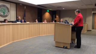 Sabra Briere addresses Ann Arbor City Council at last meeting [upl. by Irrek]