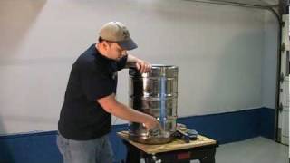 How to Install and Calibrate a Brewing Vessel Sight Glass Kit [upl. by Anwahsit256]