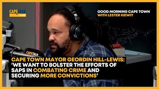 Cape Town Mayor Geordin HillLewis welcomes plans for greater metro policing powers [upl. by Nosauq]