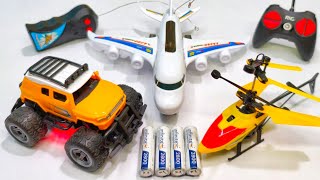 Radio Control Airbus A380 and Remote Control Racing Rc Car Unboxing helicopter aeroplane toys car [upl. by Lrak317]