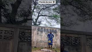 Les paroles du jour de ScoBee le GONGONNEUR Les mains ce lave entre eux pour évoluer 🙏🏿 [upl. by Nels]