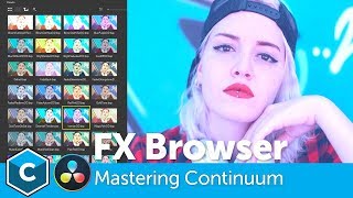 Resolve Mastering the FX Browser with Boris FX Continuum [upl. by Sandell]