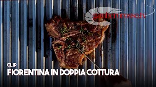 BISTECCA alla FIORENTINA cotta AL FORNO  Beker bbq and grill [upl. by Nosnehpets482]