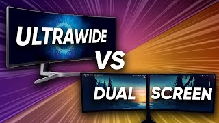 Ultrawide vs Dual Monitor Setup  Whats Better [upl. by Torruella]