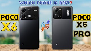 Poco X6 vs Poco X5 Pro  Which Phone is Best❓😮 [upl. by Ettenay277]