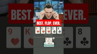 Best Flop Ever ❤️❤️ poker [upl. by Drazze]