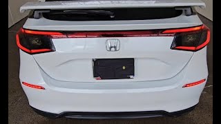 11th Gen Civic Hatchback Rear Sequential Light Installation [upl. by Thurber]