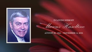 Marc Haseltine Memorial Service [upl. by Llenrod]