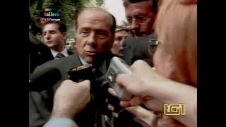 Tg1 Mezza Sera  Rai 1 4 settembre 2003 [upl. by Cesaro]