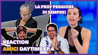 Falsa e Disonesta la nuova prof  Reaction al Daytime di Amici ep4 [upl. by Aneleasor392]