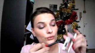 Maquillage de Noël classique avec la palette Phyto Star Eyes de Sisley [upl. by Xyla]