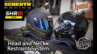 HANS  Schroth SHR EVO Head and Neck Restraint System FHR [upl. by Aronel]