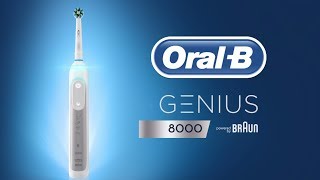 OralB Genius 8000 şarjlı diş fırçası [upl. by Fernande]