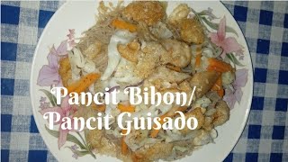 Pancit Bihon or Pancit Guisado [upl. by Baylor]