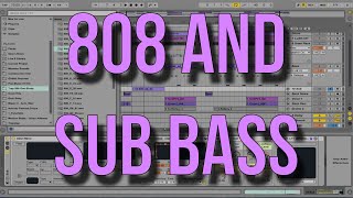 Ableton Beatdown Trap 808s and Sub Bass [upl. by Ettenot]