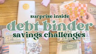 debt savings challenges  bonus surprise giveaway ❤️ [upl. by Nodrog]