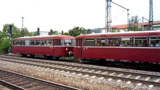 Uerdinger Schienenbus in GÃ¶ppingen [upl. by Rubin]