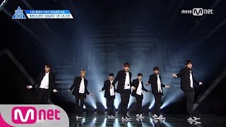 PRODUCE 101 season2 4회 어벤저스 등장 꽃보다 상남자ㅣ방탄소년단 ♬상남자1조 그룹배틀 170428 EP4 [upl. by Aehsila]