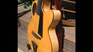 Andersen Archtop MapleAdirondack at Dream Guitars [upl. by Anewor]