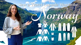 Sew a Travel Wardrobe for a Cruise through Norway [upl. by Onida]