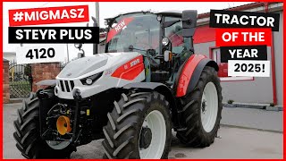 STEYR PLUS 4120  nowość 2024 w segmencie około 100 KM  MIGMASZ ODC 1 [upl. by Oramlub]