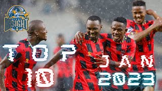 DSTV PREMIERSHIP TOP 10 GOALS  JANUARY 2023 [upl. by Koorb596]