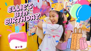 Ellie’s 8th Birthday Mall Shopping Spree with Friends [upl. by Anemolihp]