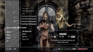 Skyrim  Change Follower Companion Armor Clothes Gear [upl. by Ruthi]