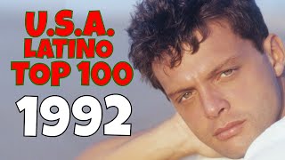 USA Latino Top 100 de 1992 [upl. by Tacye971]