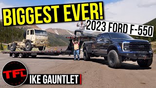 Beyond Max I Tow 27000 lbs with the Biggest amp Baddest Ford Super Duty Truck Ever [upl. by Cristin]