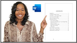 How To Create A Table Of Contents In Microsoft Word [upl. by Hudis]