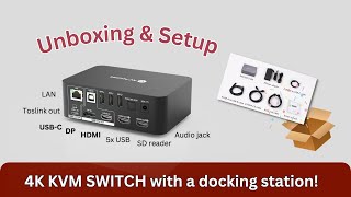 Why you need this KVM switch docking station [upl. by Namurt]