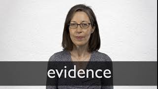 How to pronounce EVIDENCE in British English [upl. by Mcdougall]