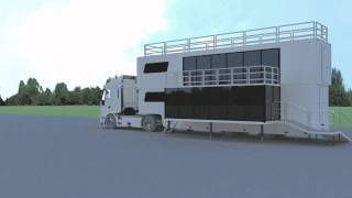 filmato rendering Jumbo Truckmov [upl. by Akisej]