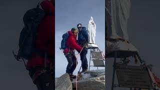 Climbing GRAN PARADISO Stunning Views of MONT BLANC MATTERHORN amp MONTE ROSA mountainview [upl. by Amadis744]