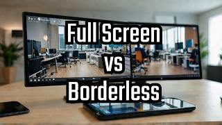 Is Fullscreen mode better than Borderless Windowed mode [upl. by Blasius]