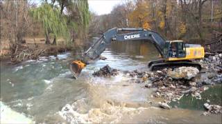 Finesville Dam Removal  Day 2 [upl. by Ynots]