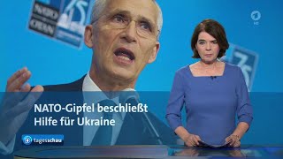 tagesschau 2000 Uhr 10072024 [upl. by Lenhart]