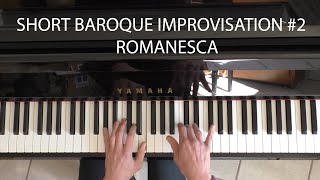 Baroque Piano Improvisation 2 [upl. by Ardnauqal]