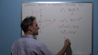 UFRGS 2017 matematica questão 32 [upl. by Zosema981]