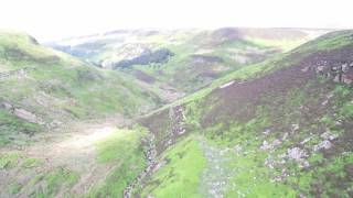 Ramsden Clough Yateholme 4K Drone 25 May 17 2 s [upl. by Aneej139]