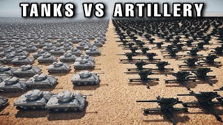 10000 ARTILLERY VS 50000 TANKS  Ultimate Epic Battle Simulator 2  UEBS 2 [upl. by Prader]