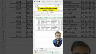 Boost Speed in Excel‼️Learn Amazing 5 Excel Shortcuts excel exceltricks exceltutorial shorts [upl. by Kitty309]