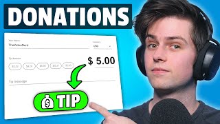 How To Set Up Donations On Twitch YouTube amp Facebook 2021 [upl. by Nixie449]