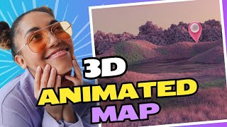 How to Create Animated Map Graphics in After Effects TUTORIAL [upl. by Sonafets235]