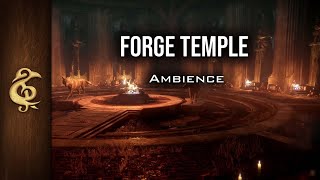 Forge Temple  RPG Dwarven Ambience  3 Hours [upl. by Nishi909]